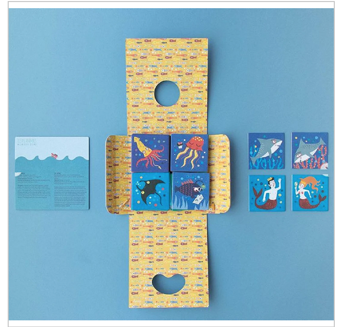 Ocean-themed memory game by Londji