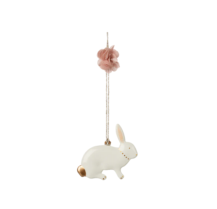 Metal ornament, Bunny - Sitting  by Maileg