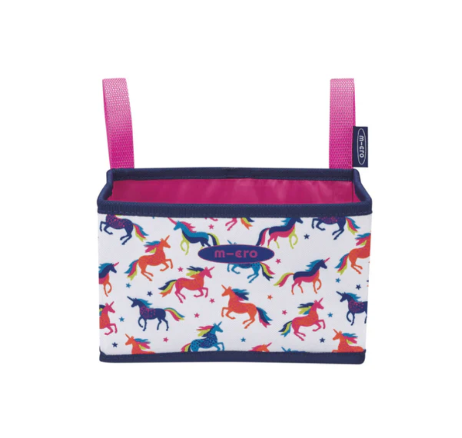 Micro Foldable Scooter Basket Unicorn