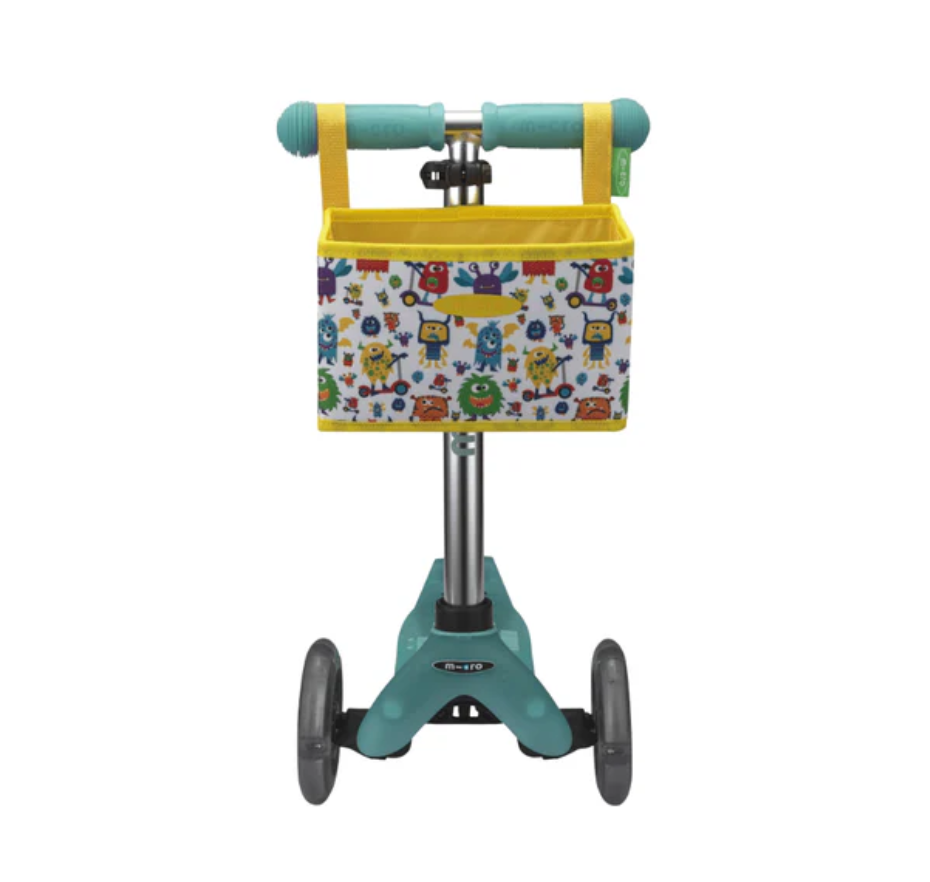 Micro Foldable Scooter Basket Monster