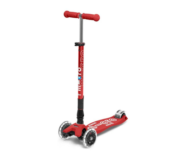 Micro Scooter Maxi  ( 5-12 Y) Deluxe Foldable LED