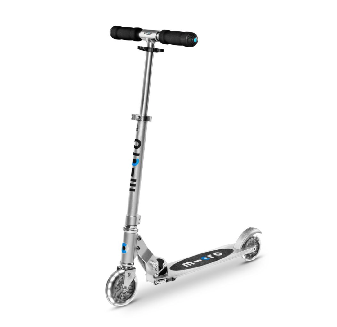 Micro Sprite LED Scooter Silver