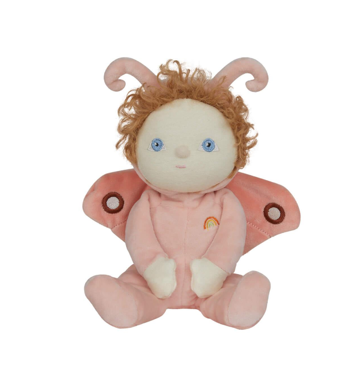 Dinky Dinkum Dolls - Millie Moth - Pink - by Olli Ella