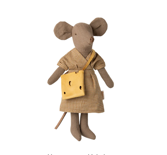 Mum mouse - Light brown  by Maileg