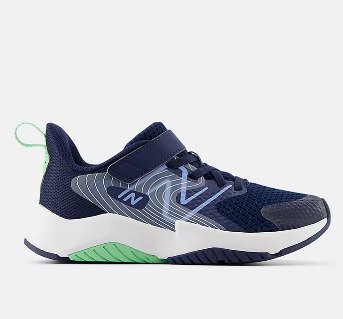 NEW BALANCE Rave Run V2  Navy with Electric Sky and Sweetgrass