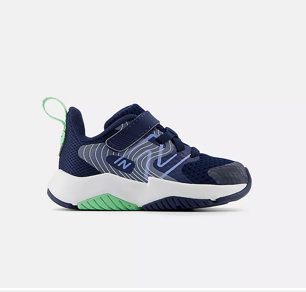 NEW BALANCE Rave Run  Navy with Electric Sky and Sweetgrass 7-10