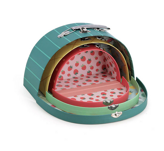 Nesting Suitcases Set of 3 by Sarah Betz by Vilac