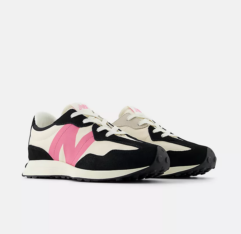 New Balance 327  shoes White + Pink