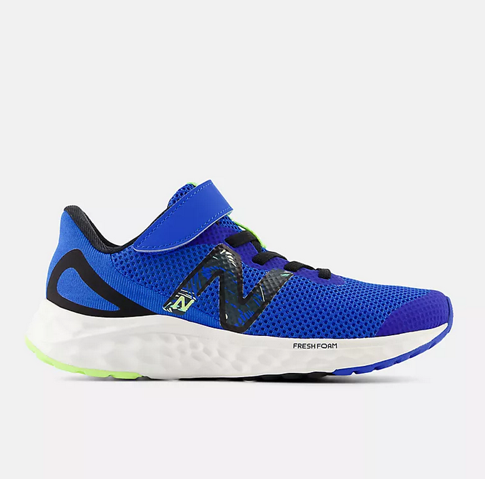 New Balance Fresh Foam Arishi v4 Bungee Lace with Top Strap Blue Oasis with Black
