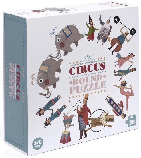 Puzzle - Circus Round  By Londji