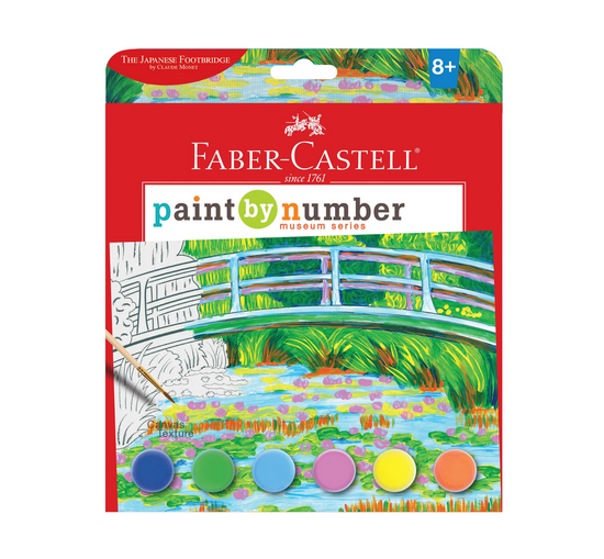 Paint by Number Museum Series - The Japanese Footbridge by Faber-Castell