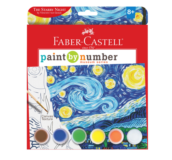 Paint by Number Museum Series - The Starry Night by Faber-Castell