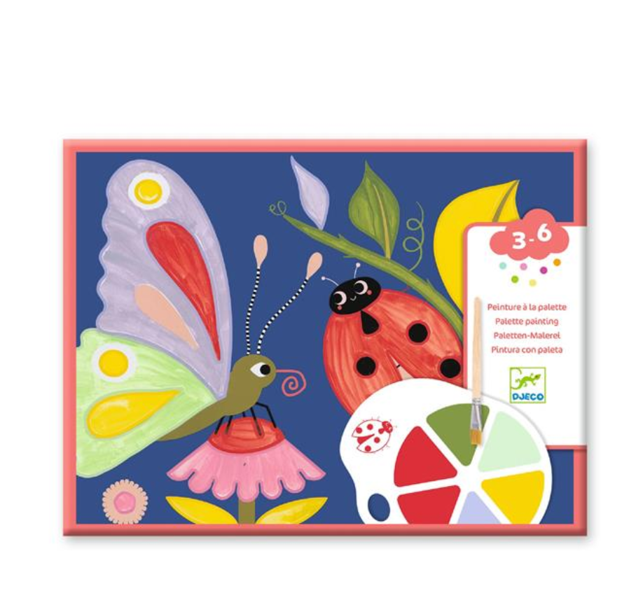 Palette painting / Creepy crawlies by Djeco
