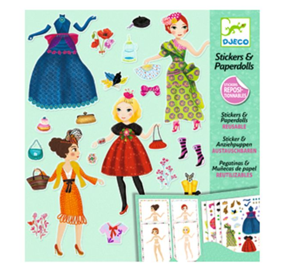 Paper dolls / Massive fashion by Djeco