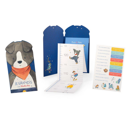 Puce and Pilou - Height Chart  By Moulin Roty