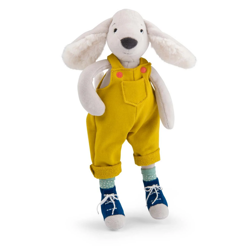 Puce & Pilou - Pilou Dog Soft Toy by Moulin Roty