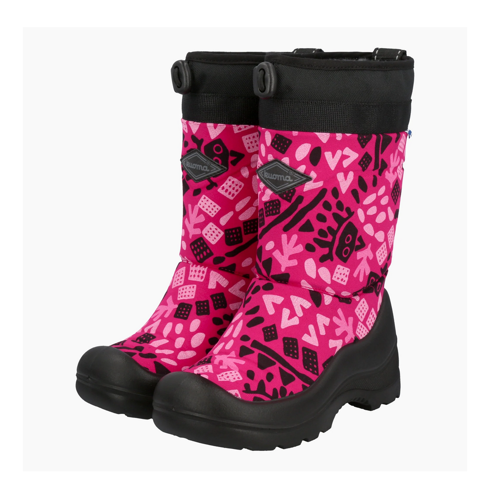 Kuoma Snowlock winter boots Pink Tunturi