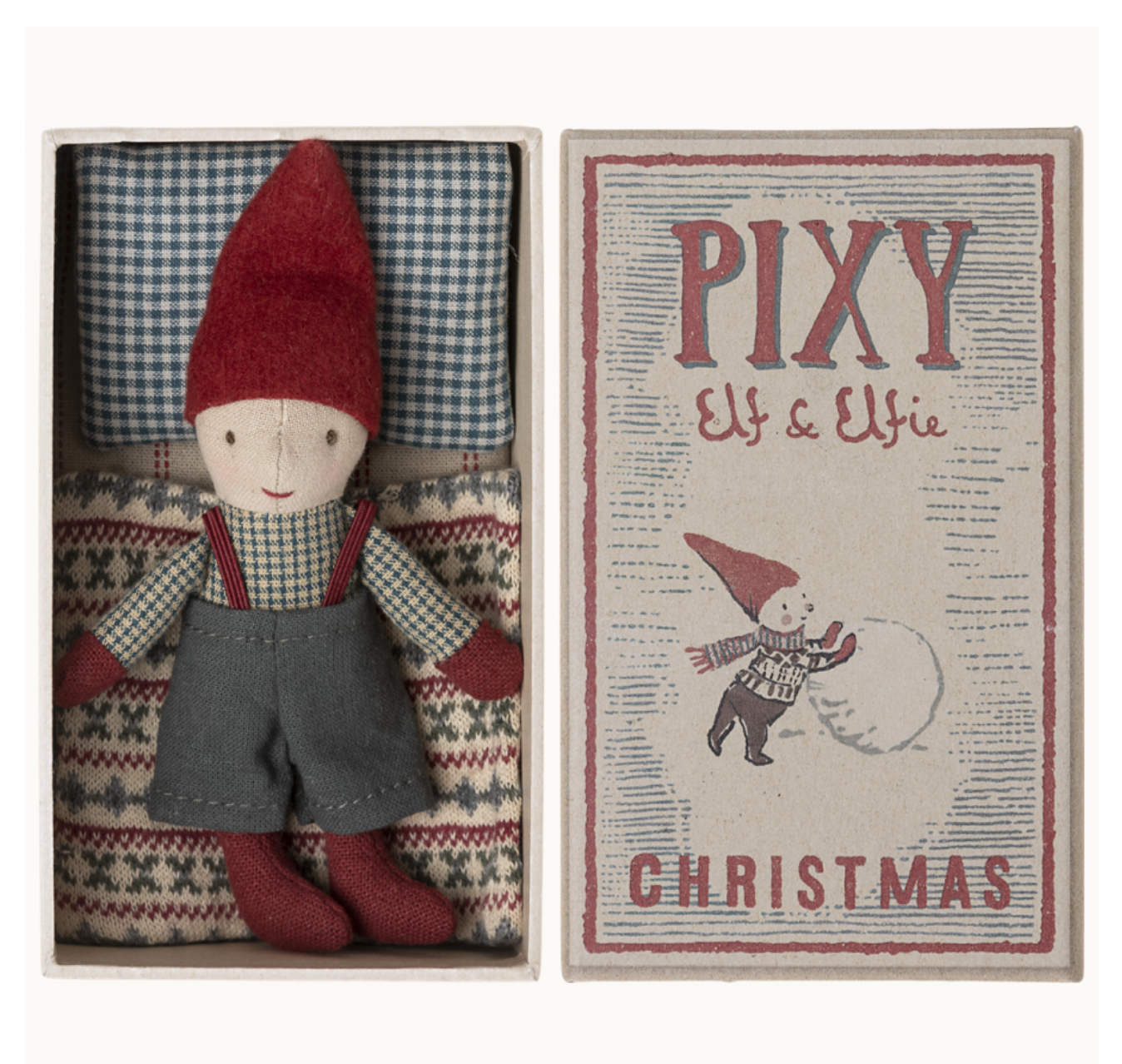 Pixy Elf in matchbox by Maileg