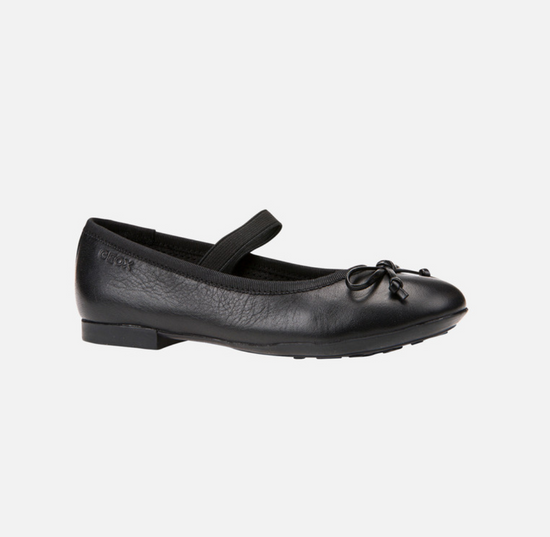 Plie Girl Leather Ballerina Flats by Geox