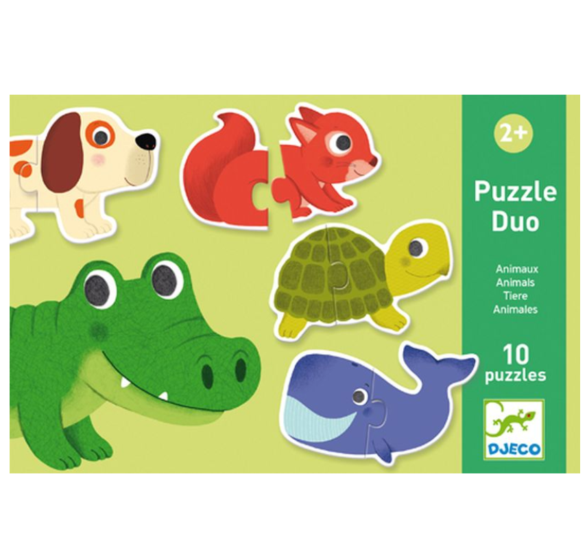 Puzzle duo/  Animals by Djeco