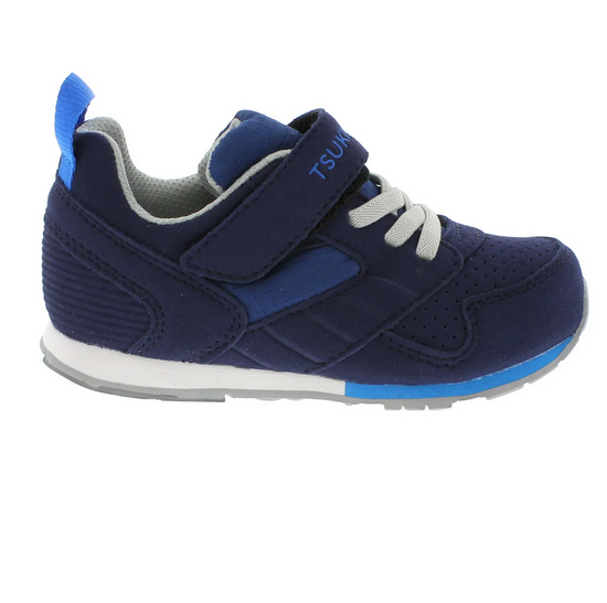 Tsukihoshi RACER Child Shoes Navy/Blue