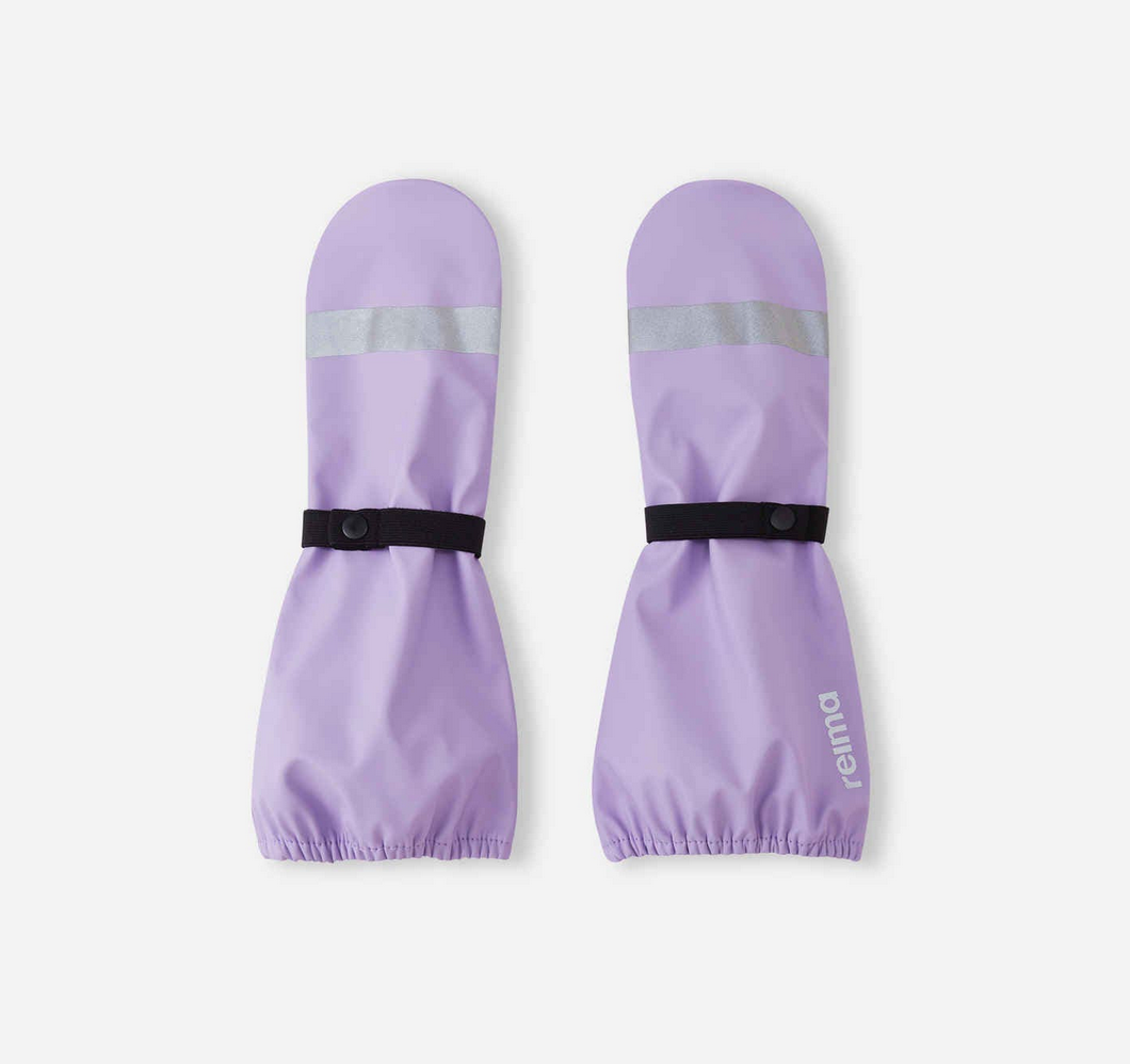 REIMA Kura Rain Mittens Blooming Lilac