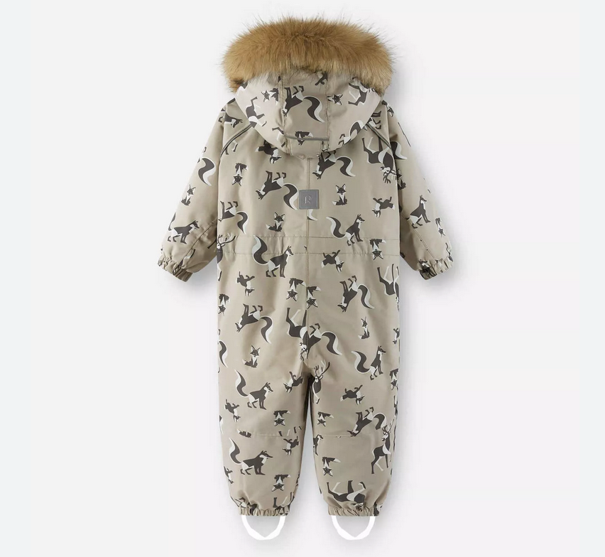 REIMA Toddlers' waterproof snowsuit ReimaTec Lappi  Clay