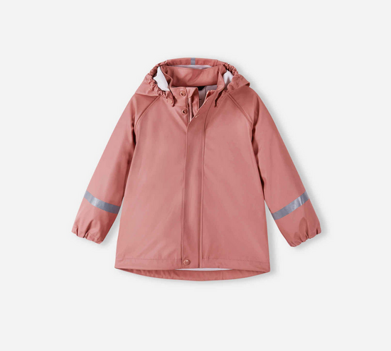REIMA Waterproof Rain Jacket - Lampi - Rose Blush
