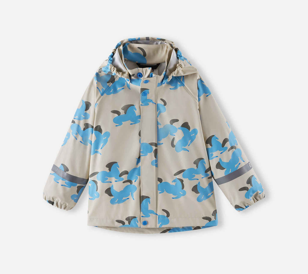 REIMA Waterproof Rain Jacket - Vesi - Fresh Blue