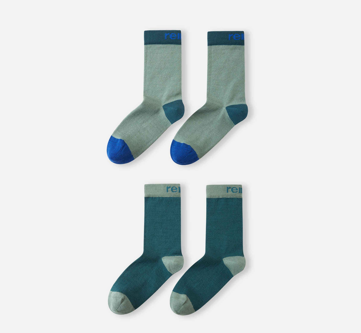 Reima Wool Blend Socks - Parit - Dark Teal