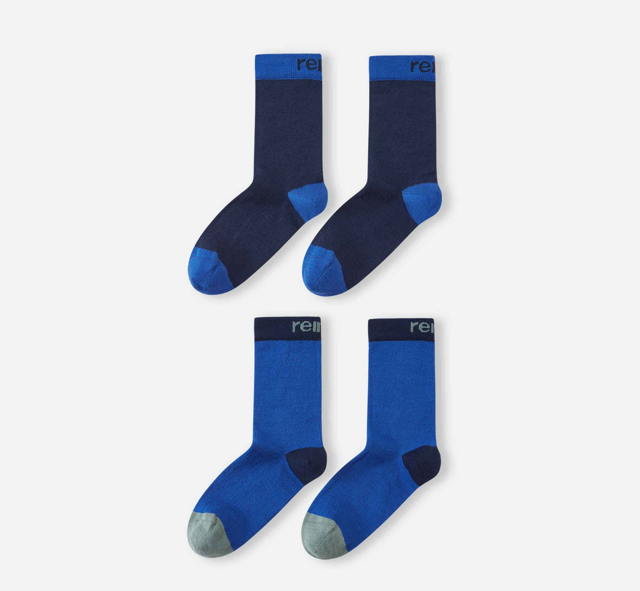 Reima Wool Blend Socks - Parit - Navy