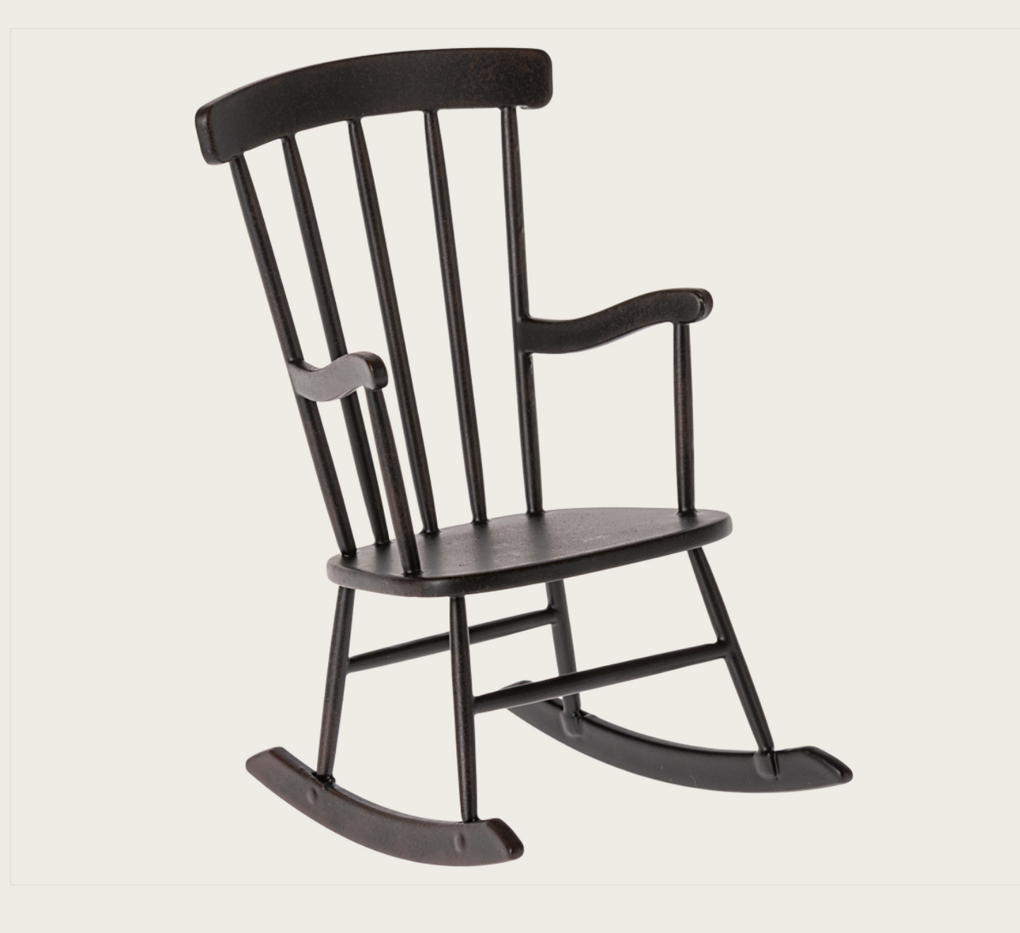 Rocking chair, Mini - Anthracite by Maileg