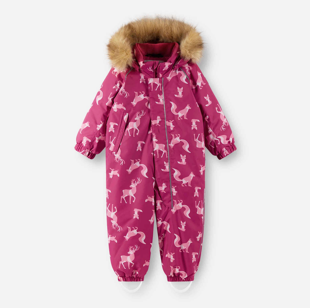 REIMA Toddlers' waterproof snowsuit ReimaTec Lappi Deep Purple