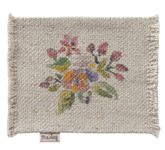 Rug, Flowers - Small  by Maileg