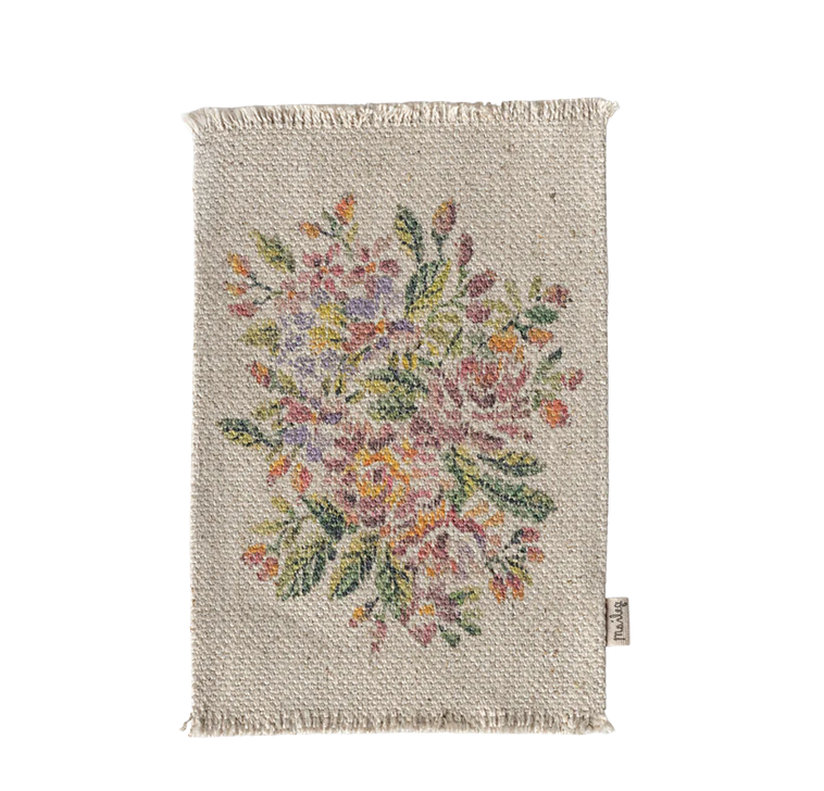 Rug, Flowers - Medium  by Maileg