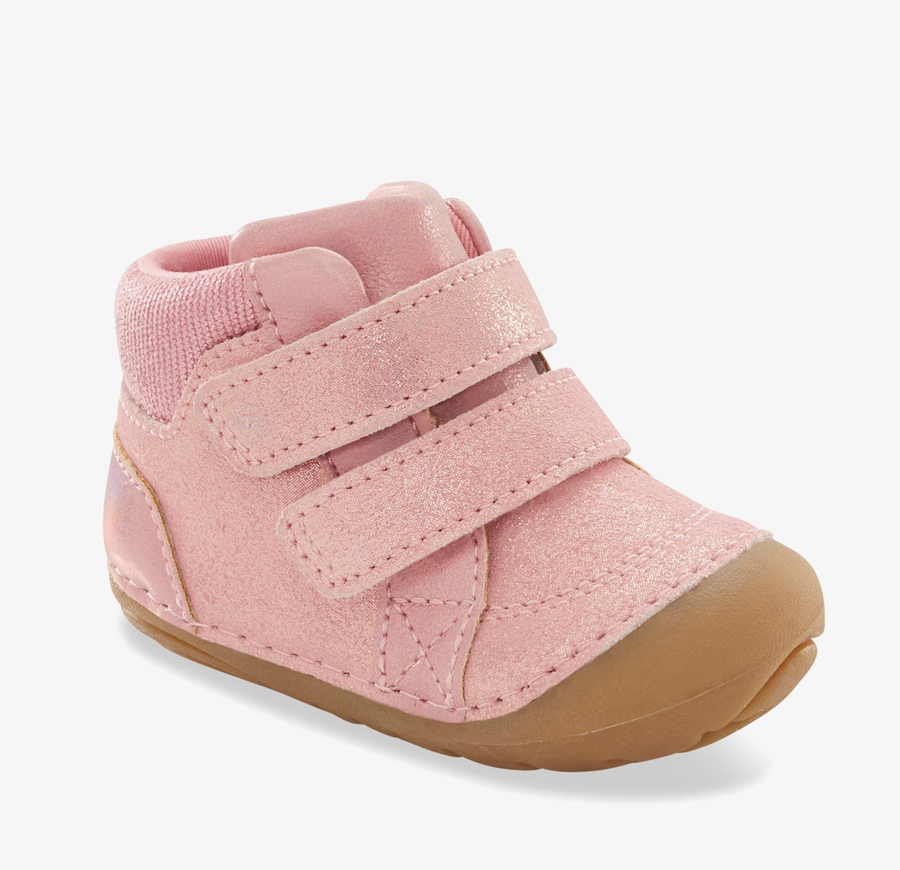 STRIDE RITE  Martin Baby Boots Blush Shimmer