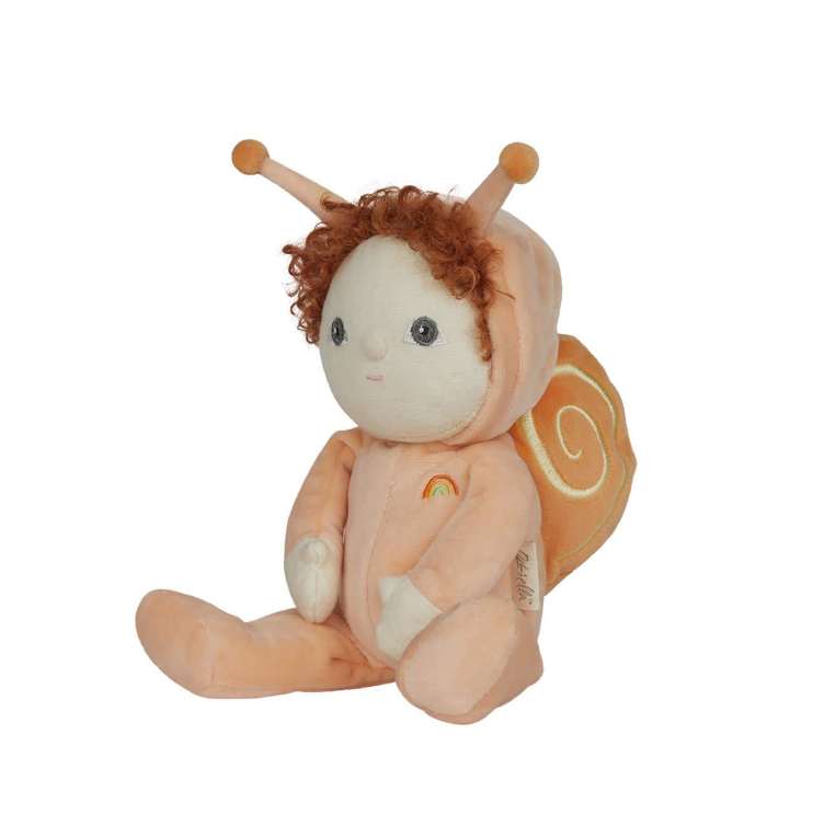 Dinky Dinkum Dolls -Scottie Snail - Orange - by Olli Ella