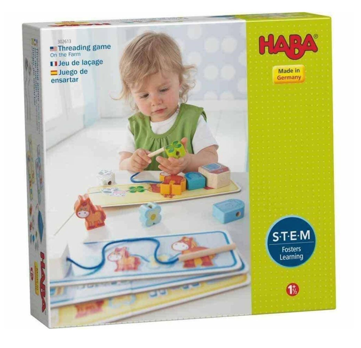 HABA On the Farm Threading Game