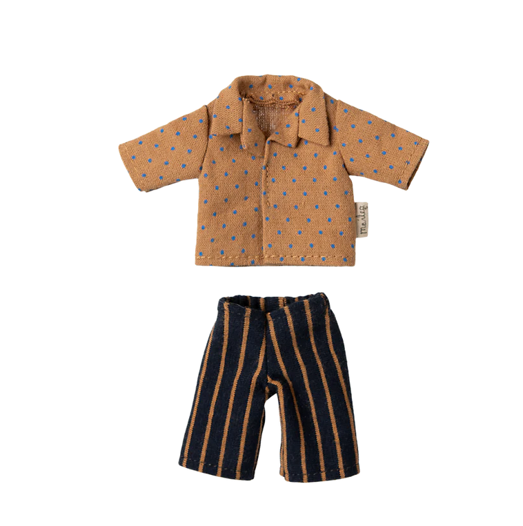 Shirt and Striped pants, Dad mouse  by Maileg (Copy)