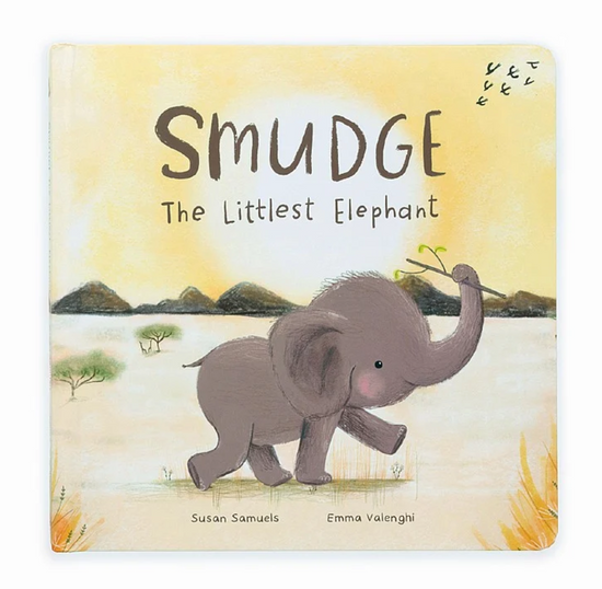 Smudge the Littlest Elephant Book by Jellycat