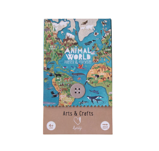 Stickers - Animal World Poster & Stickers by Londji