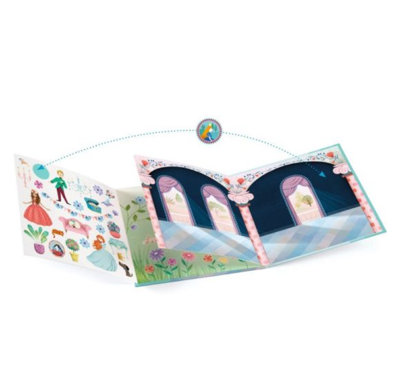 Sticker story / Life in the castle by Djeco