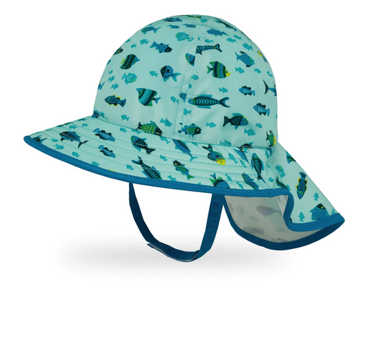 Sunday Afternoons infant sunspot hat 6-12 month LITTLE FISHIES