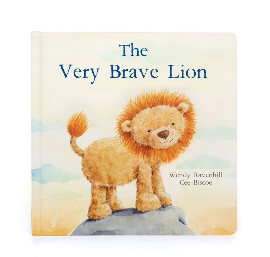 The Very Brave Lion Book by Jellycat