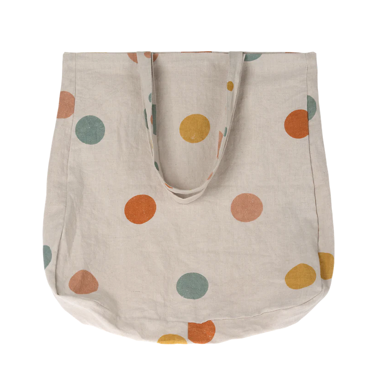 Tote bag, Multi dots - Large  by Maileg