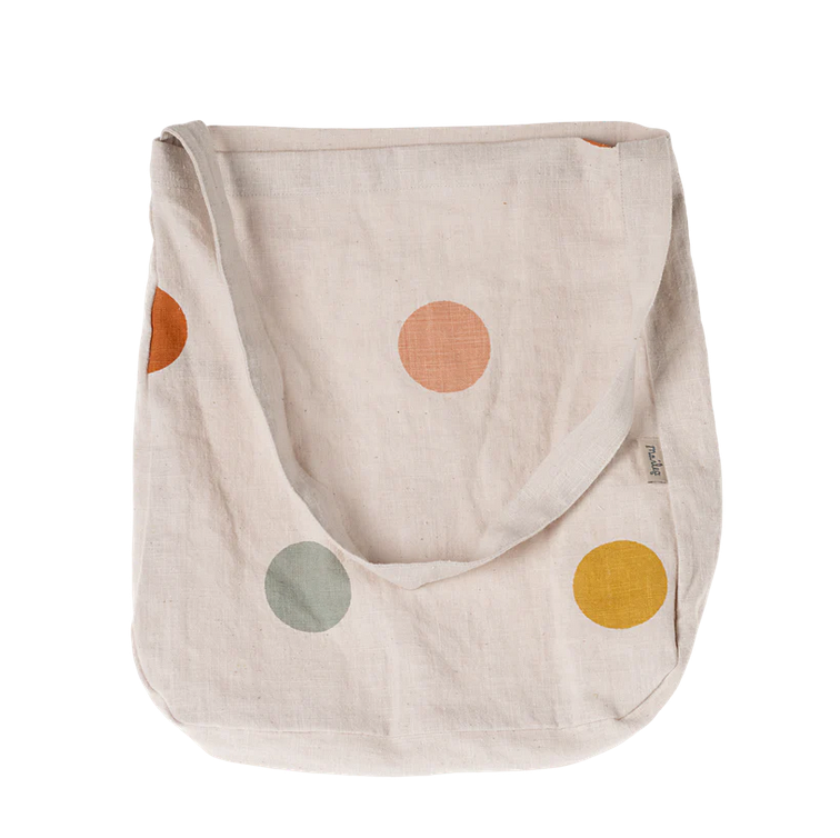 Tote bag, Multi dots - One strap  by Maileg