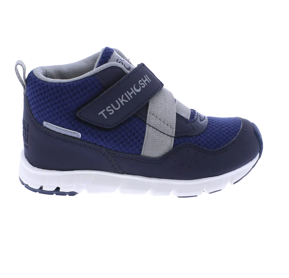 Tsukihoshi Child Waterproof Shoes Navy/Gray