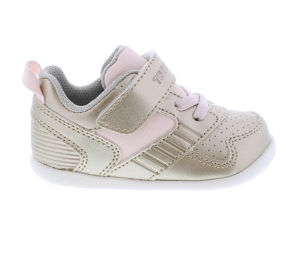 Tsukihoshi RACER Baby Shoes (Gold/Rose)