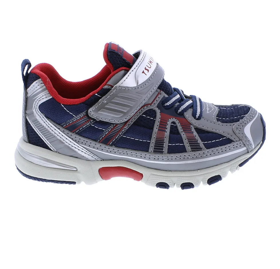Tsukihoshi STORM Child Shoes Steel Cobalt