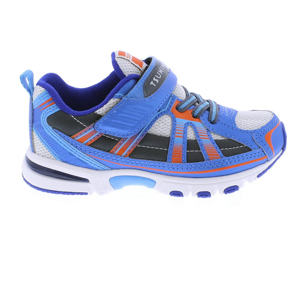 Tsukihoshi STORM Child Shoes (Royal/Orange)